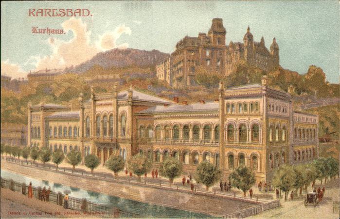 Karlsbad Eger Kurhaus Villa