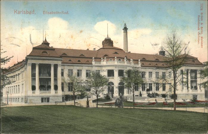 Karlsbad Eger Elisabethbad