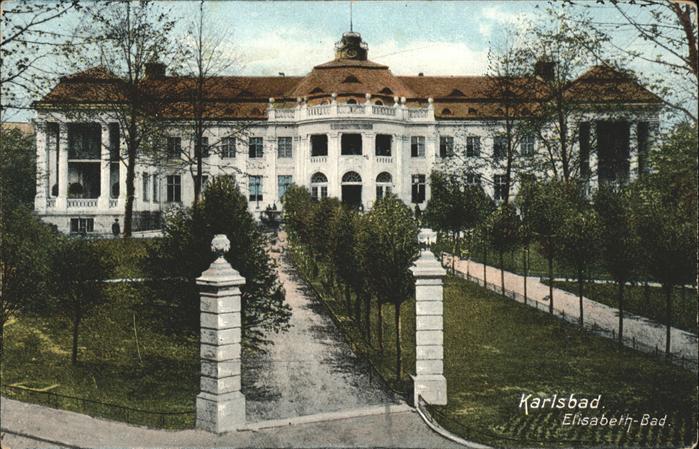 Karlsbad Eger Elisabethbad