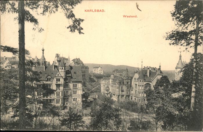 Karlsbad Eger Westend Villa