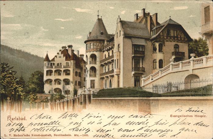 Karlsbad Eger Evangelisches Hospiz Westend