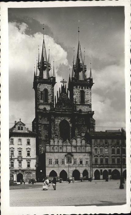 Prag Prahy Prague Tynsky chram Theinkirche Altstädter Rin