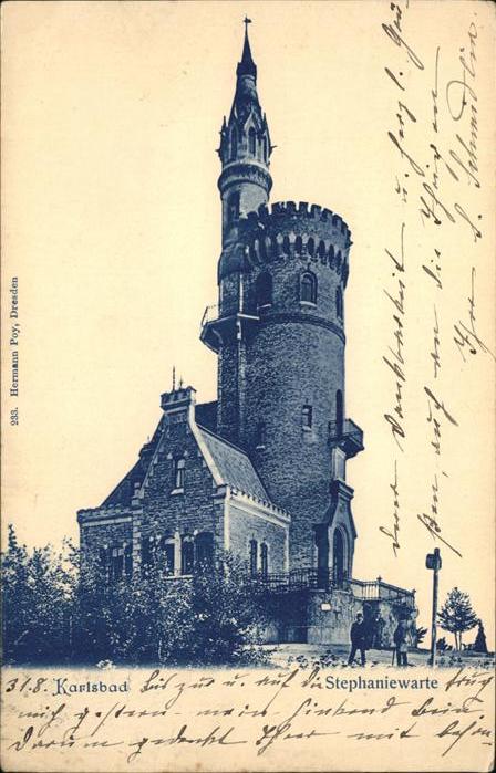 Karlsbad Eger Stefaniewarte