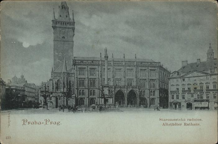 Prag Prahy Prague Staromestska radnice Altstädter Rathaus