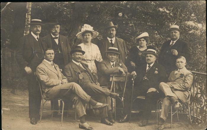 Karlsbad Eger Gruppenbild
