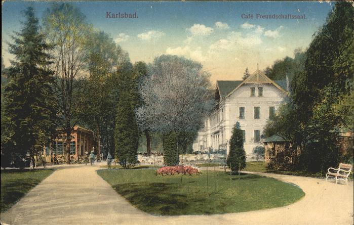 Karlsbad Eger Cafe Freundschaftssaal