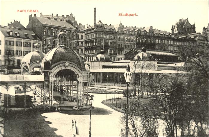 Karlsbad Eger Stadtpark