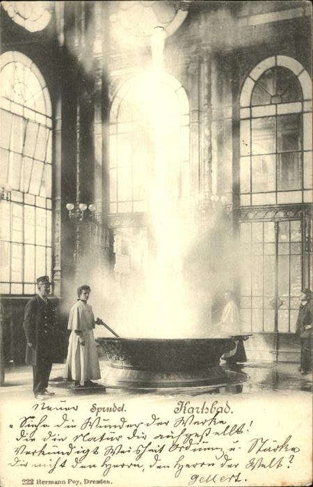 Karlsbad Eger Sprudel