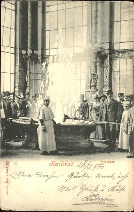 Karlsbad Eger Sprudel