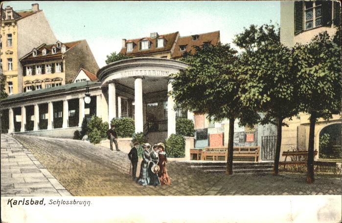 Karlsbad Eger Schlossbrunn