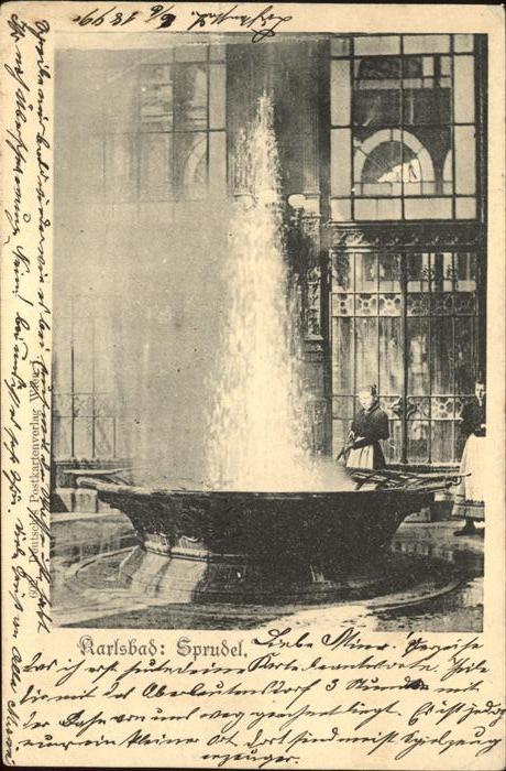 Karlsbad Eger Sprudel