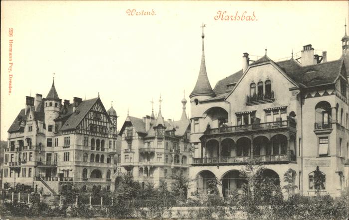 Karlsbad Eger Westend Villenkolonie