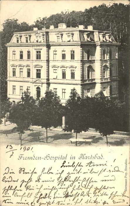 Karlsbad Eger Fremdenhospital
