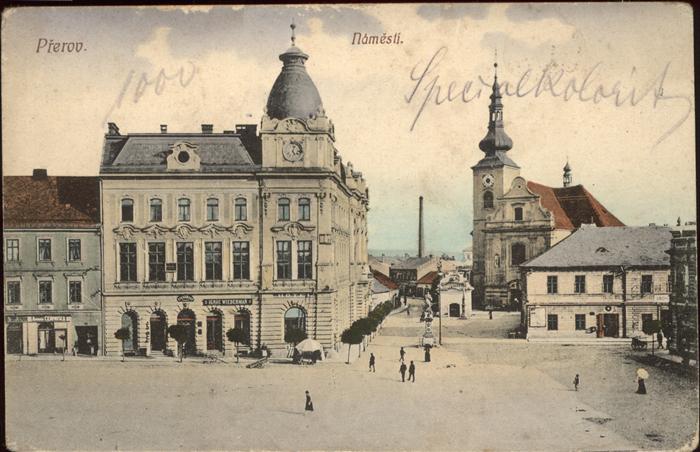Prerov Namesti Marktplatz Kirche