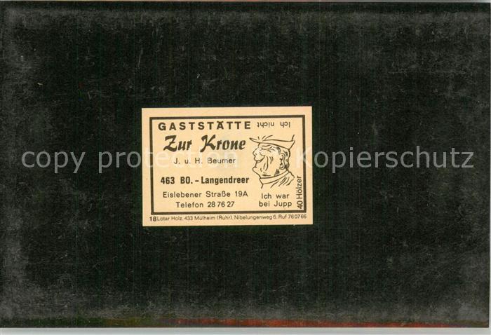 Langendreer Gaststaette Zur Krone