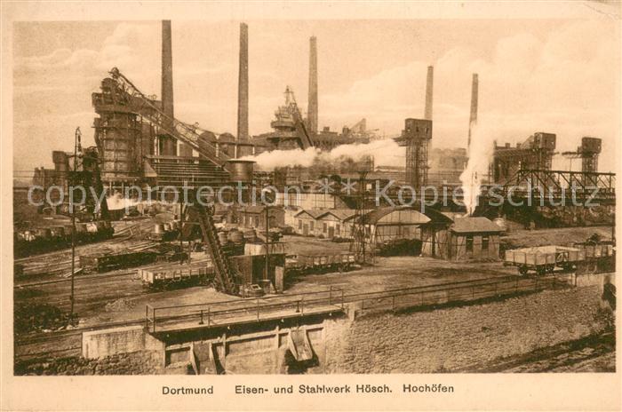 Hoerde Eisen- und Stahlwerk Hoesch Hochoefen