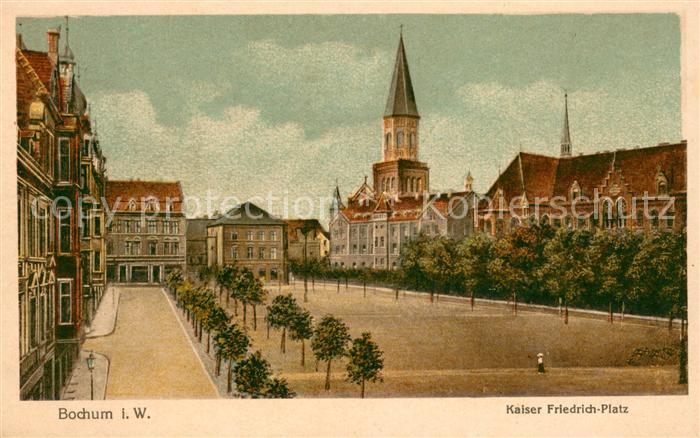 BOCHUM  CITY Kaiser Friedrich-Platz