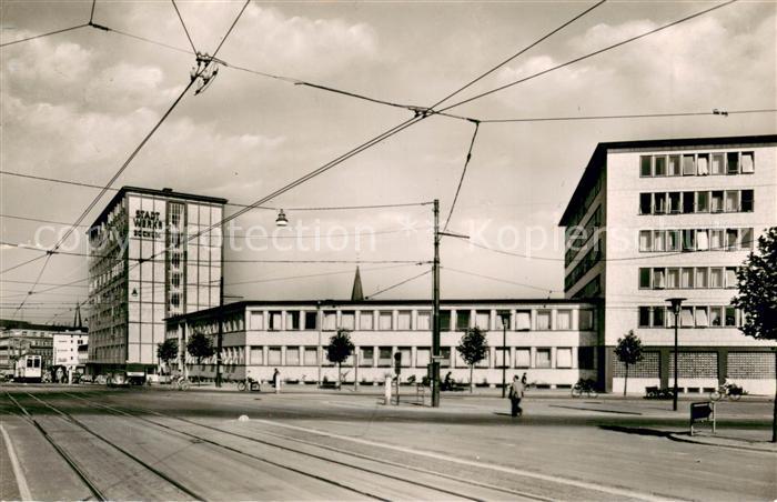 BOCHUM  CITY Arbeitsamt u. Stadtwerke