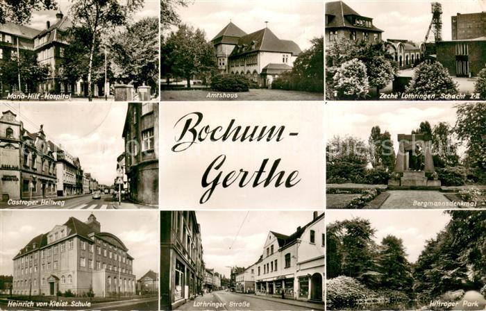 Gerthe Zeche Lothringer - Castroper Hellweg