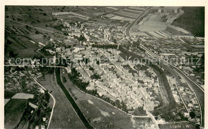 Luegde Fliegeraufnahme