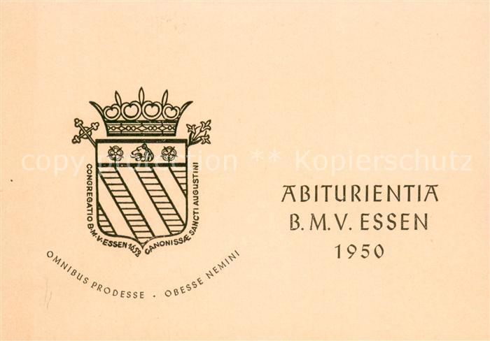 Essen  Ruhr Abiturientia B.M.V. Essen