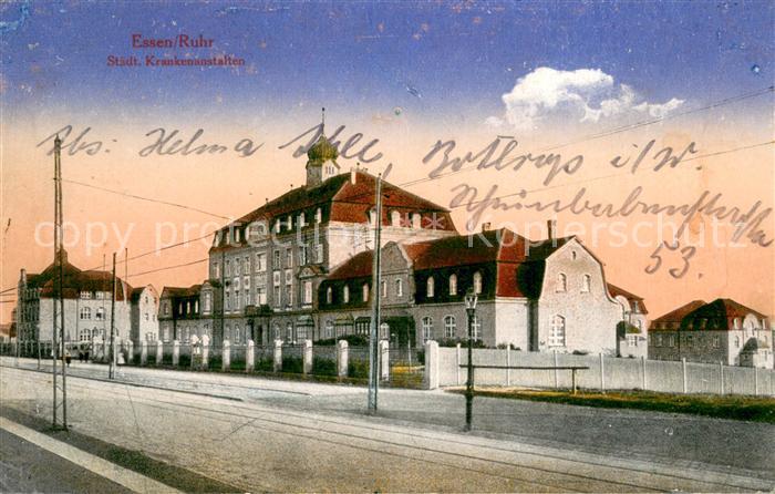 Essen  Ruhr Staedt. Krankenanstalten