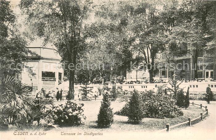 Essen  Ruhr Terrasse im Stadtgarten-Restaurant