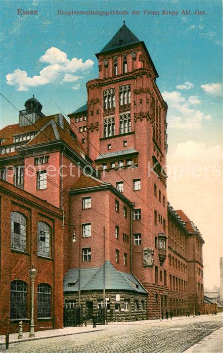 Essen  Ruhr Hauptverwaltunsgebaede d Firma Krupp Akt.Ges.