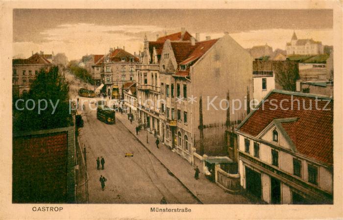 Castrop-Rauxel Muensterstrasse Strassenbahn