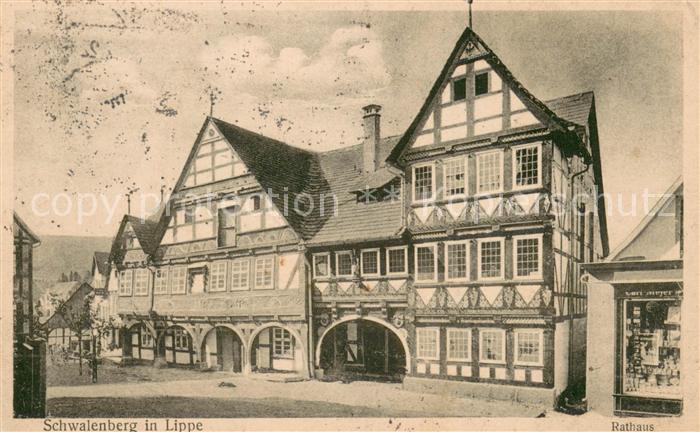 Schwalenberg Rathaus Fachwerkhaus