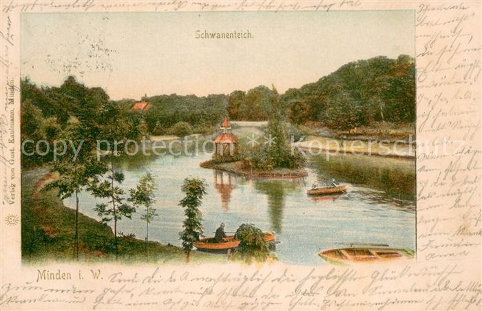 Minden Westfalen Schwanenteich