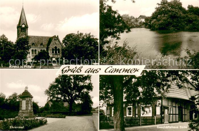 Cammer Ehrenmal Geschaeftshaus Bade