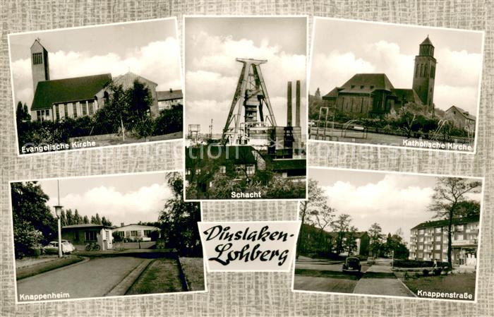 Lohberg Dinslaken Zeche-Lohberg Schacht Ev. Kirche Knappenheim