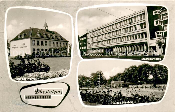 Dinslaken HAus der Heimat Stadtsparkasse Freibad Hiesfeld