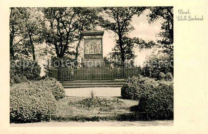 Wesel Rhein Schill-Denkmal
