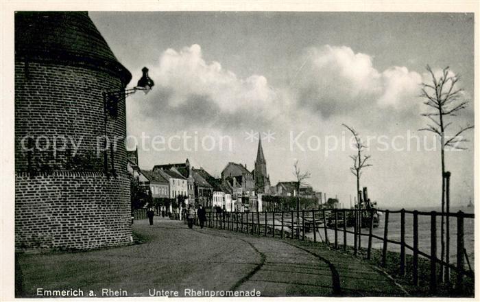 Emmerich Rhein Untere Rheinpromenade