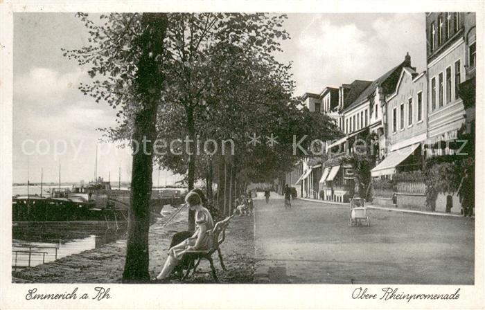 Emmerich Rhein Obere Rheinpromenade