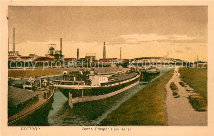 Bottrop Zeche Prosper 1 am Kanal