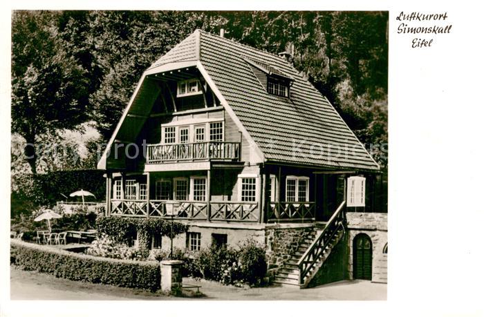 Simonskall Talschenke Simonskall Hotel Aussenansicht