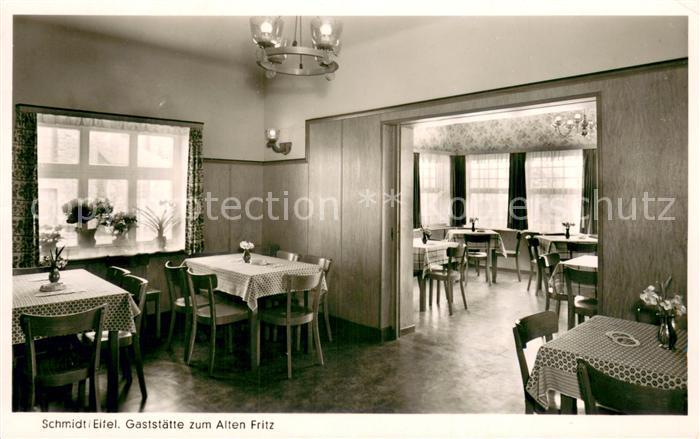 Schmidt Nideggen Gaststaette zum Alten Fritz Innenansicht