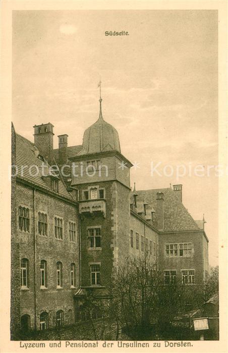Dorsten Lyzeum u. Pensionat d. Ursulinen