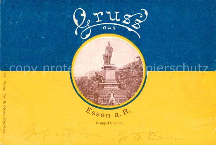 Essen  Ruhr Krupp-Denkmal