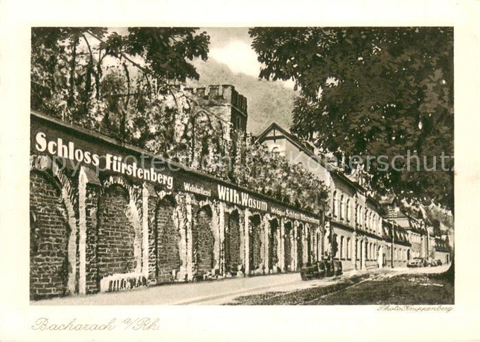 Bacharach Rhein Weingrosskellerei u. Weingut Schloss Fuerstenberg