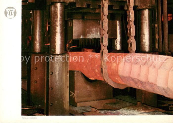 DORTMUND  CITY Westfalenhuette AG. Schmiedepresse