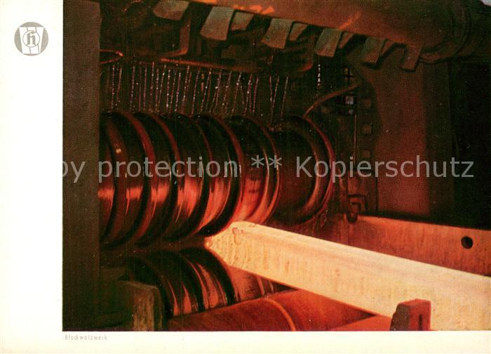 Hoerde Westfalenhuette AG. Blockwalzwerk