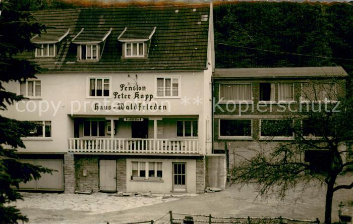 Waldbroel Pension Haus Waldfrieden Aussenansicht