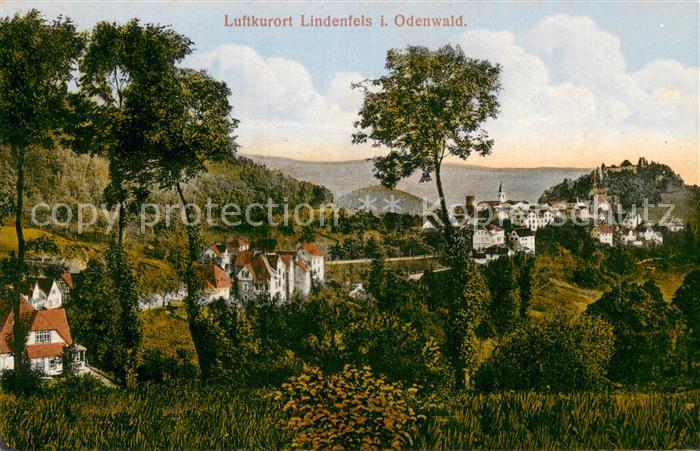 Lindenfels Odenwald Gesamtansicht