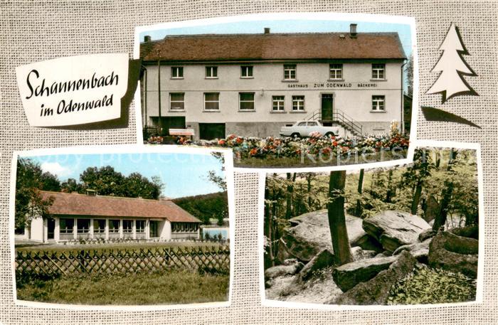 Schannenbach Gasthaus-Pension Zum Odenwald