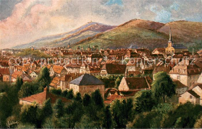 Bensheim Bergstrasse Gesamtansicht