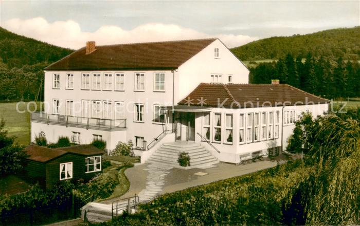 Wildungen Bad Gebaeude Aussenansicht